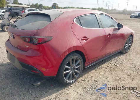 2019 Mazda Mazda3 из США, поврежденный, VIN JM1BPAJMXK1118596